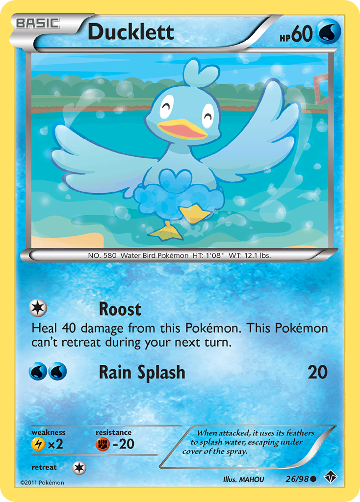 Ducklett (26/98) [Black & White: Emerging Powers] | KingTCG.ca