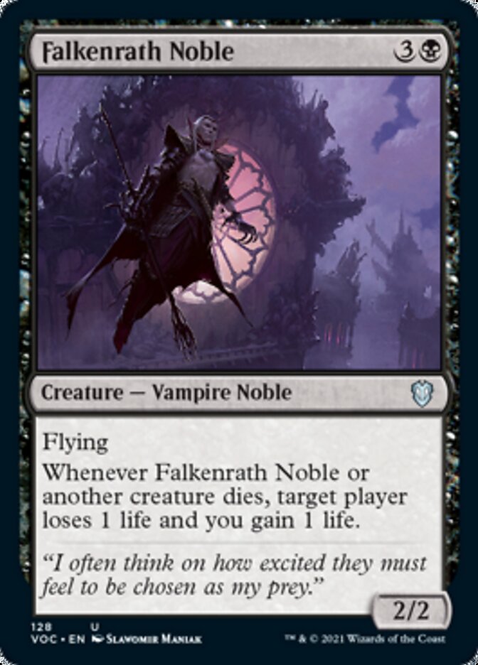 Falkenrath Noble [Innistrad: Crimson Vow Commander] | KingTCG.ca