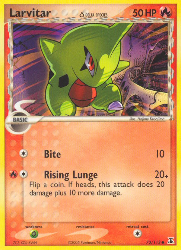 Larvitar (73/113) (Delta Species) [EX: Delta Species] | KingTCG.ca