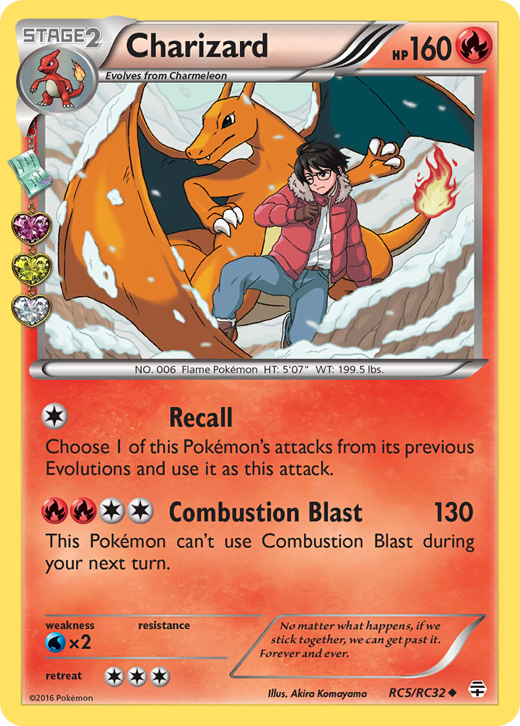 Charizard (RC5/RC32) [XY: Generations] | KingTCG.ca