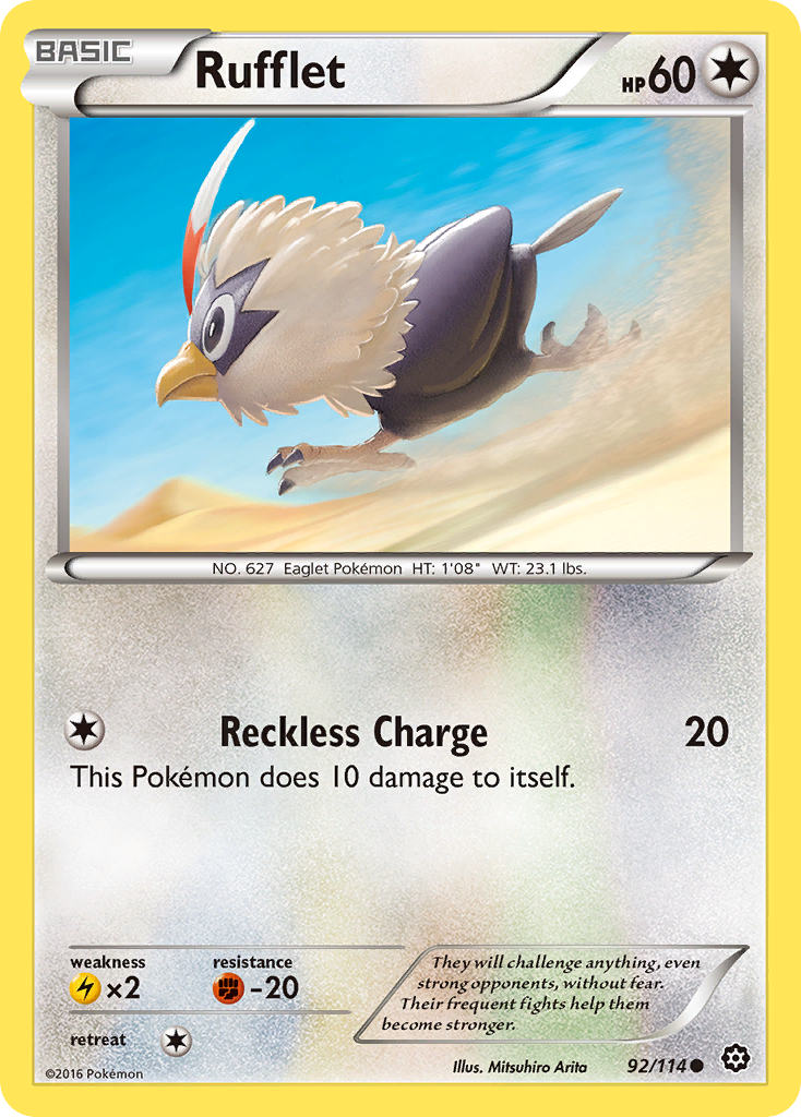 Rufflet (92/114) [XY: Steam Siege] | KingTCG.ca