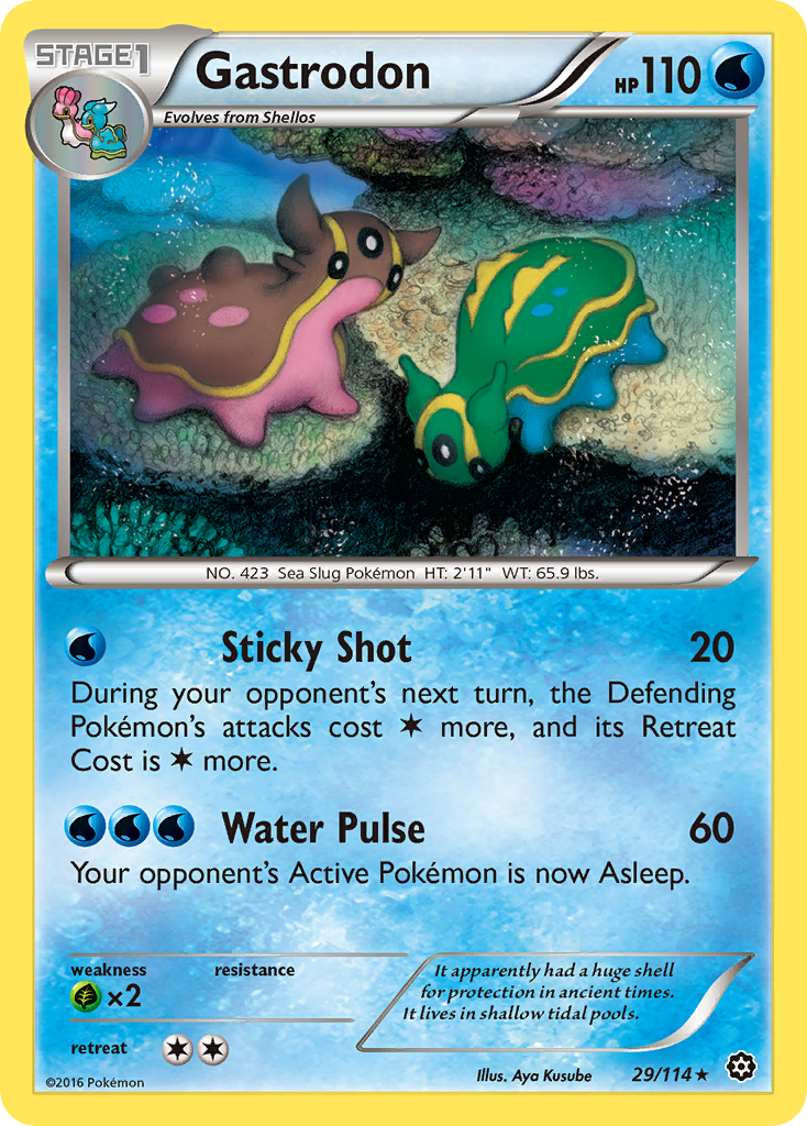 Gastrodon (29/114) [XY: Steam Siege] | KingTCG.ca