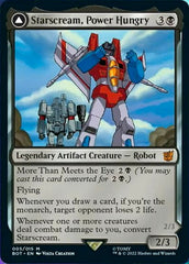 Starscream, Power Hungry // Starscream, Seeker Leader [Universes Beyond: Transformers] | KingTCG.ca