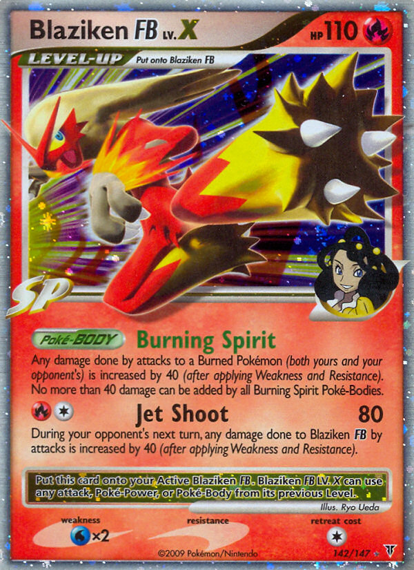 Blaziken FB LV.X (142/147) [Supreme Victors] | KingTCG.ca