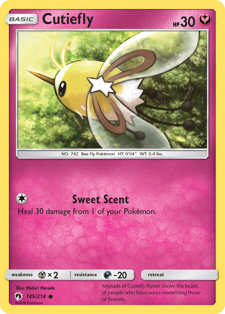 Cutiefly (145/214) [Sun & Moon: Lost Thunder] | KingTCG.ca