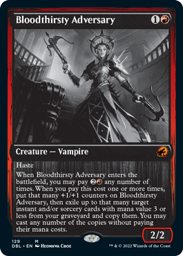 Bloodthirsty Adversary [Innistrad: Double Feature] | KingTCG.ca