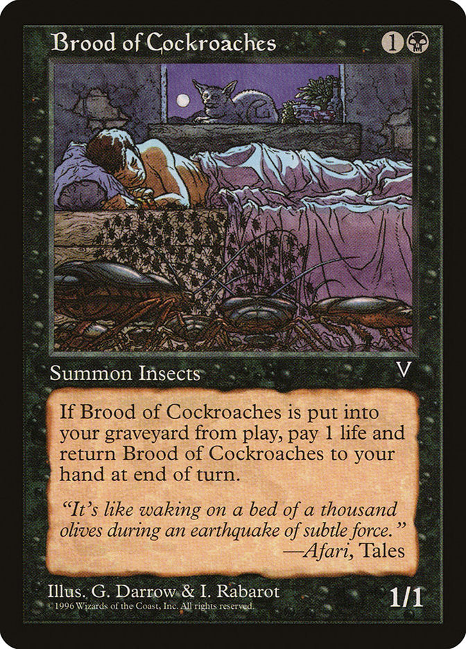 Brood of Cockroaches [Visions] | KingTCG.ca