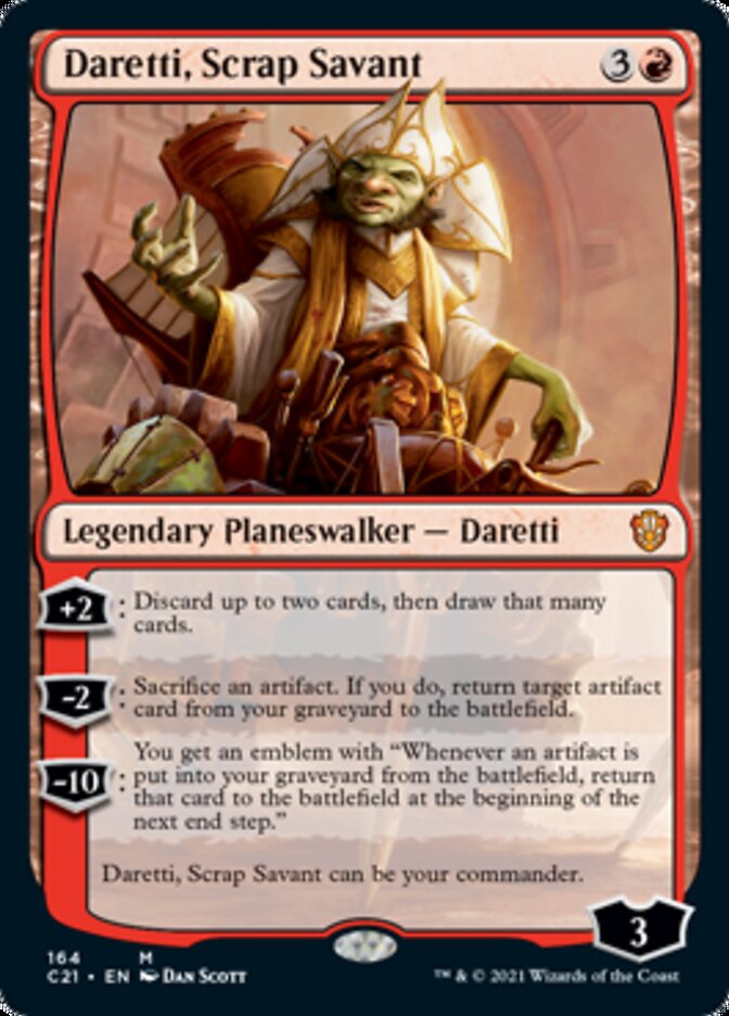 Daretti, Scrap Savant [Commander 2021] | KingTCG.ca