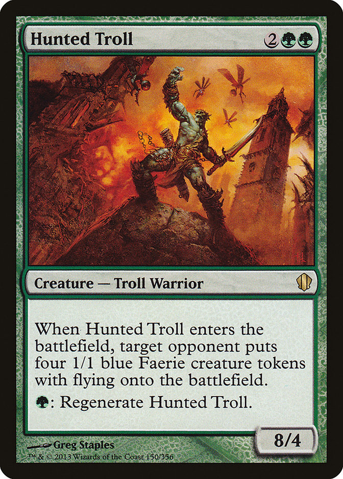 Hunted Troll [Commander 2013] | KingTCG.ca