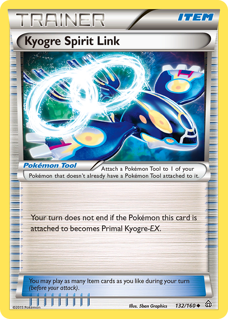 Kyogre Spirit Link (132/160) [XY: Primal Clash] | KingTCG.ca