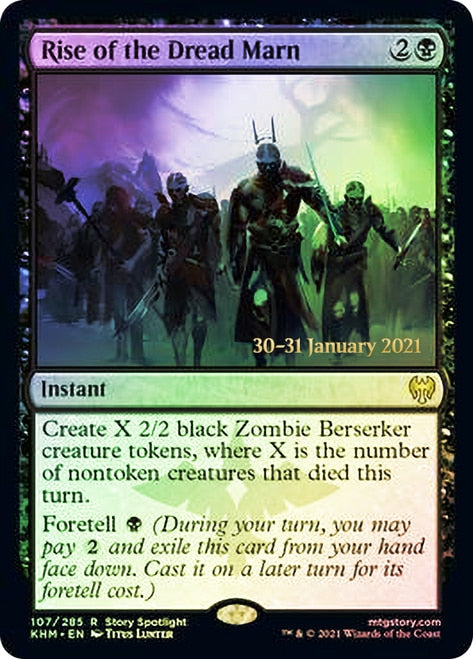 Rise of the Dread Marn  [Kaldheim Prerelease Promos] | KingTCG.ca