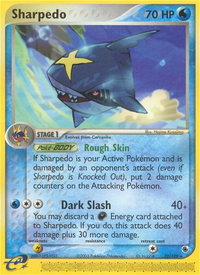 Sharpedo (22/109) [EX: Ruby & Sapphire] | KingTCG.ca