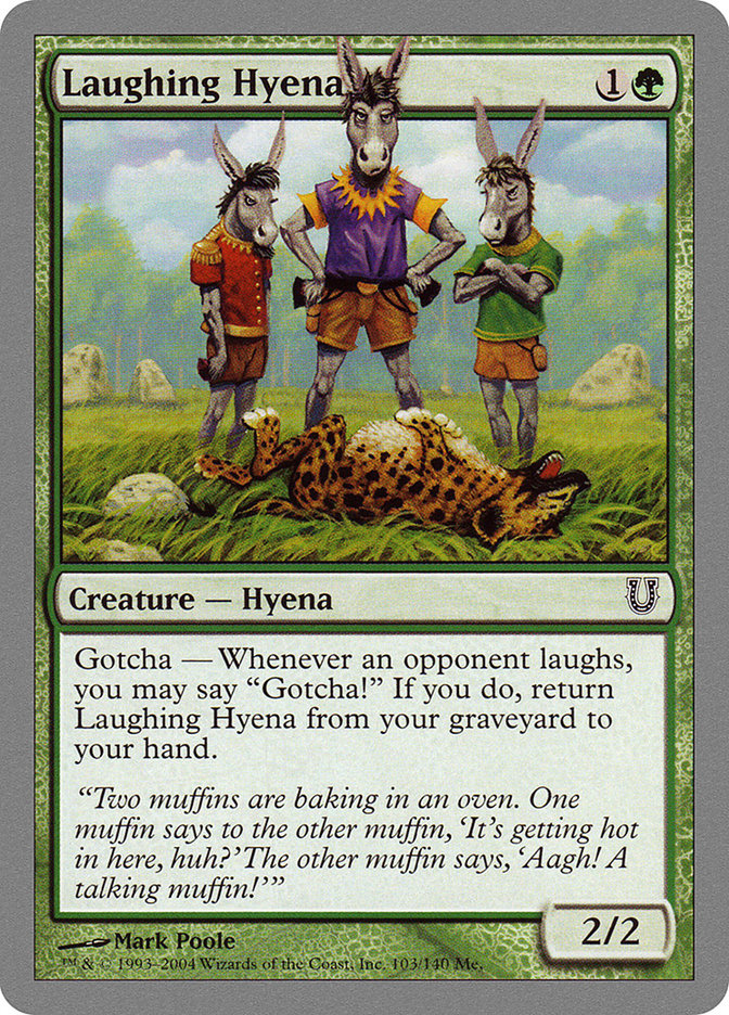 Laughing Hyena [Unhinged] | KingTCG.ca