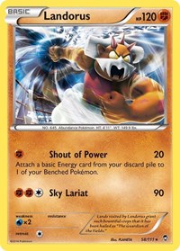 Landorus - 58/111 (XY Furious Fists) [Theme Deck Exclusives] | KingTCG.ca