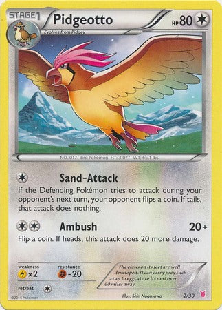 Pidgeotto (2/30) [XY: Trainer Kit - Bisharp & Wigglytuff] | KingTCG.ca