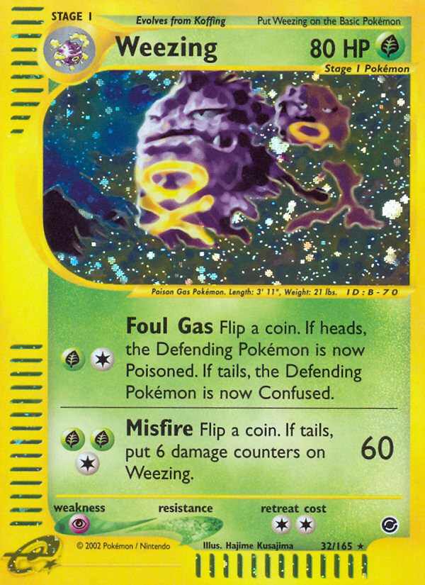 Weezing (32/165) [Expedition: Base Set] | KingTCG.ca