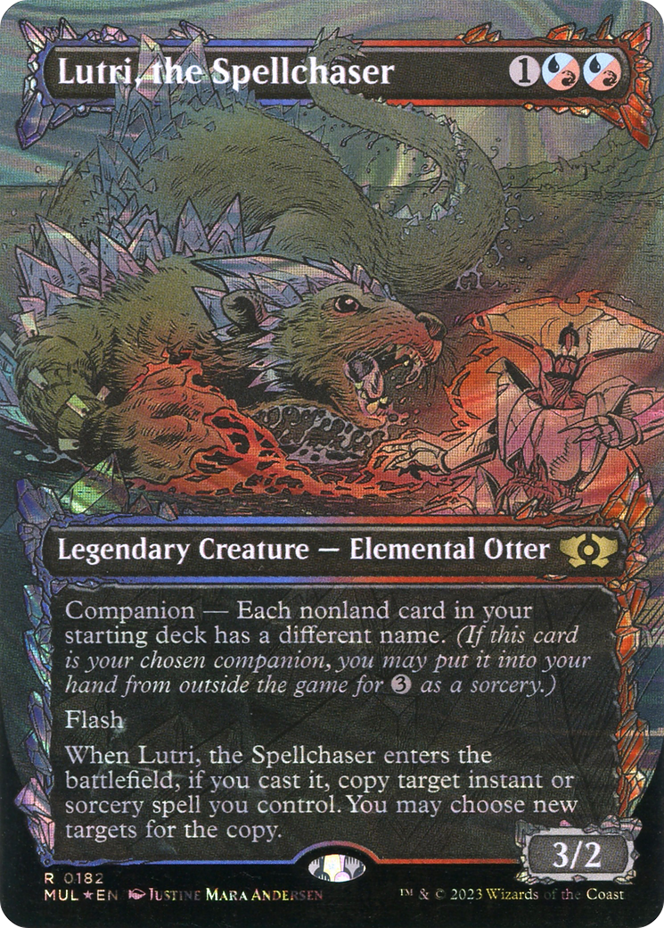 Lutri, the Spellchaser (Halo Foil) [Multiverse Legends] | KingTCG.ca