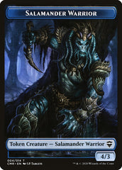 Angel // Salamander Warrior Token [Commander Legends Tokens] | KingTCG.ca