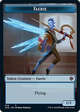 Bird // Faerie Double-Sided Token [Starter Commander Decks] | KingTCG.ca