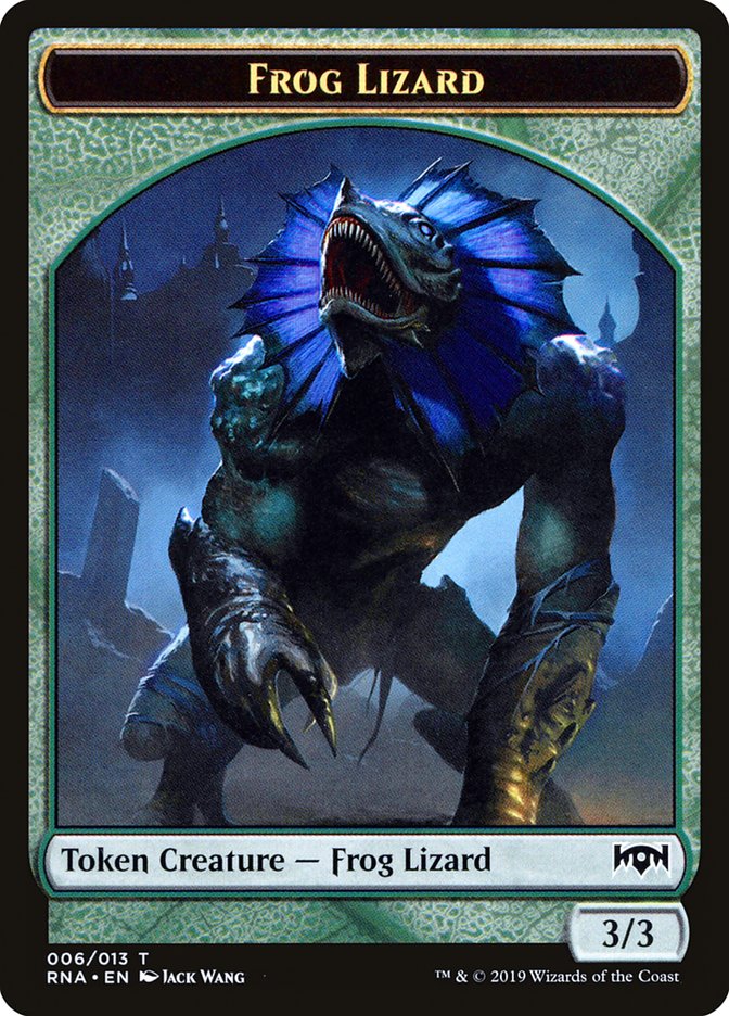 Frog Lizard [Ravnica Allegiance Tokens] | KingTCG.ca