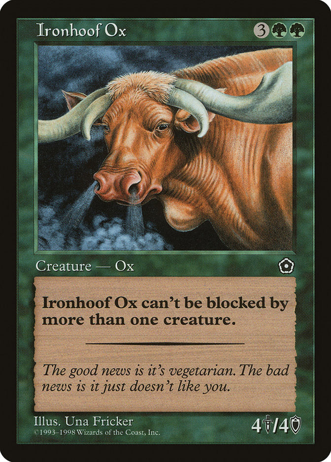 Ironhoof Ox [Portal Second Age] | KingTCG.ca