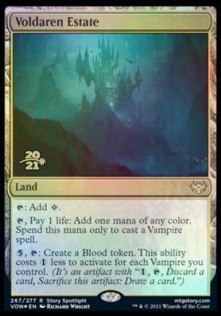 Voldaren Estate [Innistrad: Crimson Vow Prerelease Promos] | KingTCG.ca