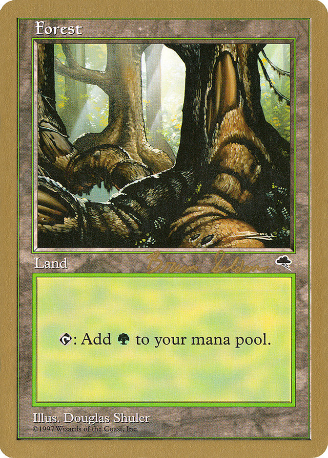 Forest (bs348) (Brian Selden) [World Championship Decks 1998] | KingTCG.ca