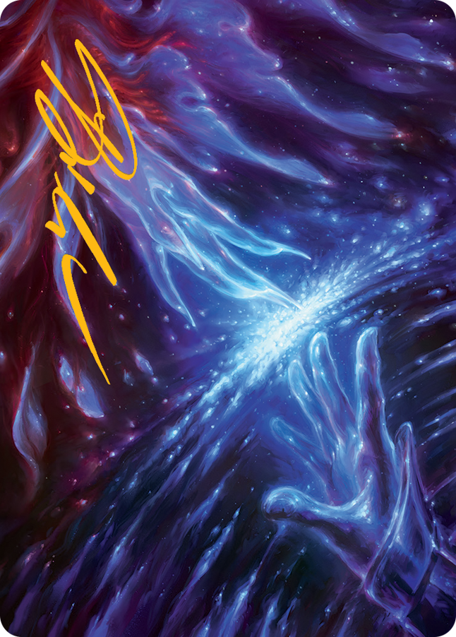 Transcendent Message Art Card (Gold-Stamped Signature) [March of the Machine Art Series] | KingTCG.ca