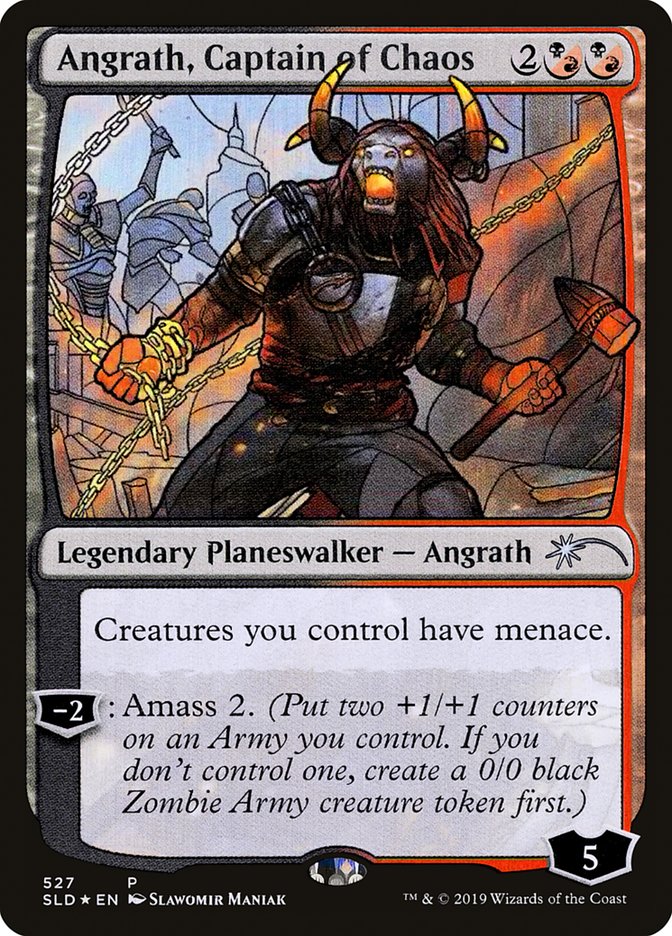 Angrath, Captain of Chaos (Stained Glass) [Secret Lair Drop Promos] | KingTCG.ca