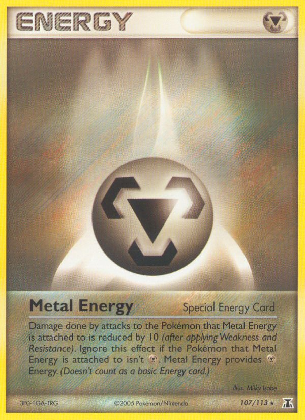 Metal Energy (107/113) [EX: Delta Species] | KingTCG.ca