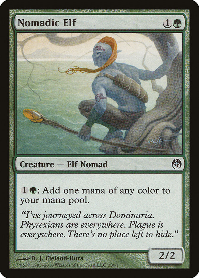 Nomadic Elf [Duel Decks: Phyrexia vs. the Coalition] | KingTCG.ca