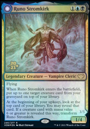 Runo Stromkirk // Krothuss, Lord of the Deep [Innistrad: Crimson Vow Prerelease Promos] | KingTCG.ca