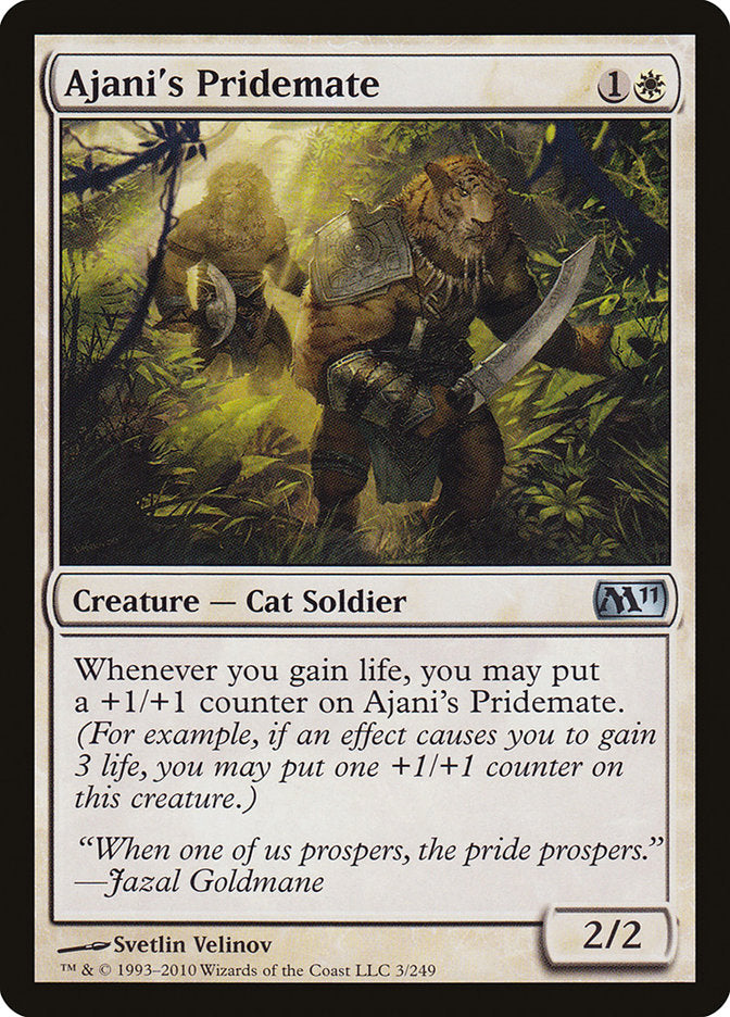 Ajani's Pridemate [Magic 2011] | KingTCG.ca