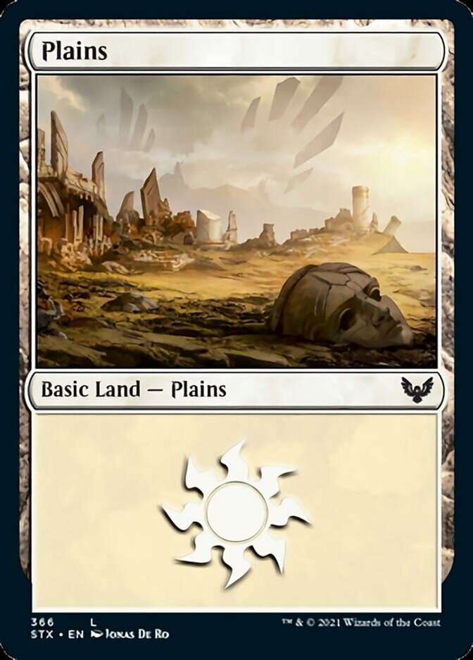 Plains (#366) [Strixhaven: School of Mages] | KingTCG.ca