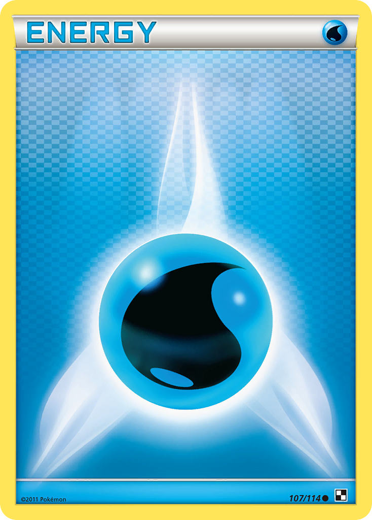 Water Energy (107/114) [Black & White: Base Set] | KingTCG.ca