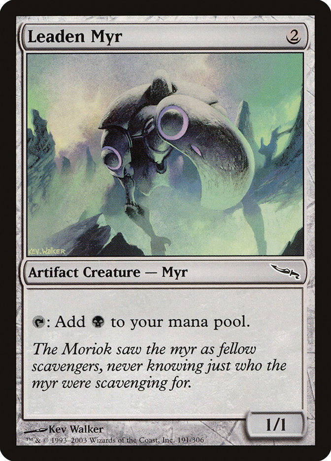 Leaden Myr [Mirrodin] | KingTCG.ca