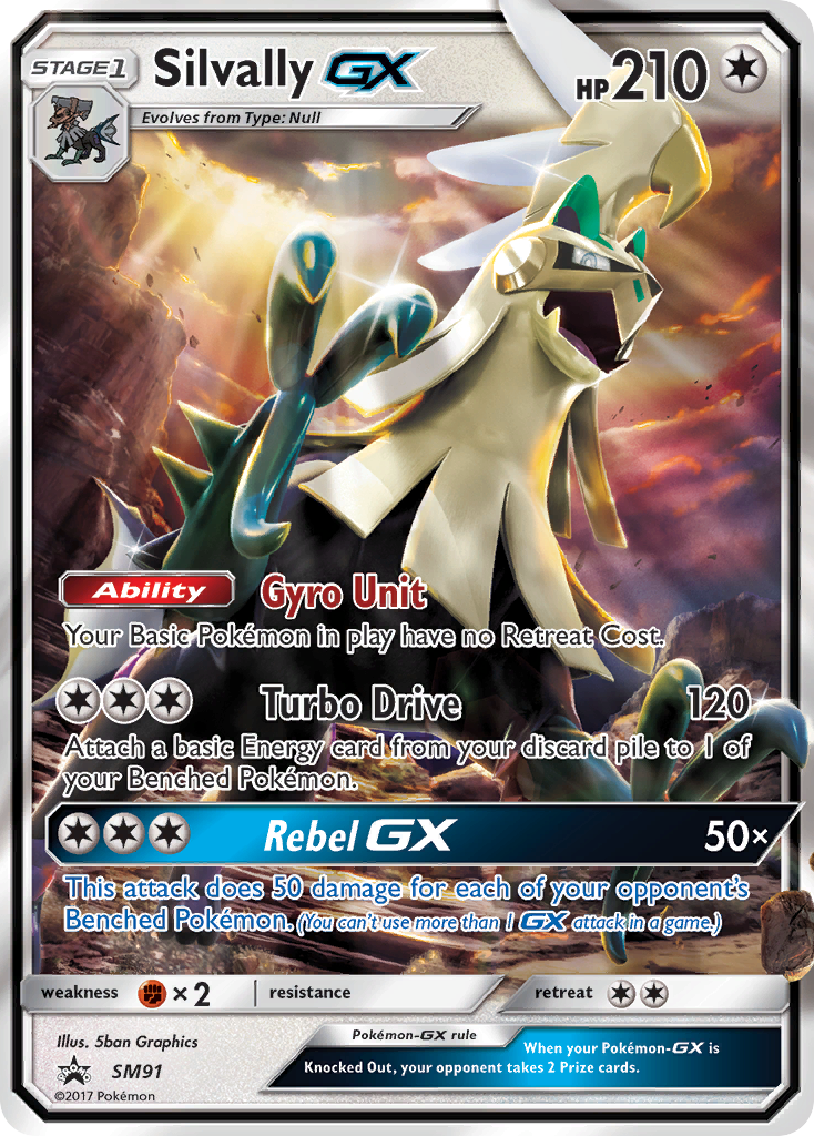 Silvally GX (SM91) [Sun & Moon: Black Star Promos] | KingTCG.ca