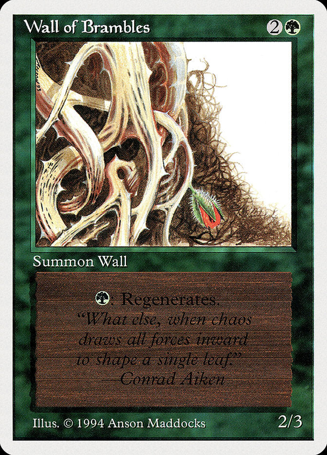 Wall of Brambles [Summer Magic / Edgar] | KingTCG.ca