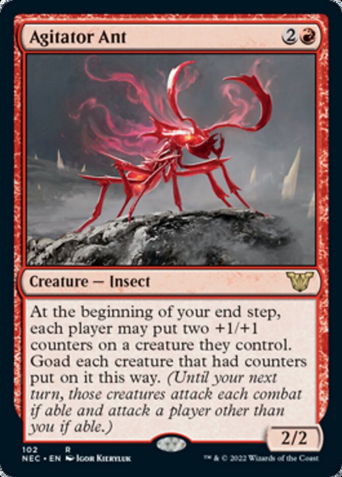 Agitator Ant [Kamigawa: Neon Dynasty Commander] | KingTCG.ca