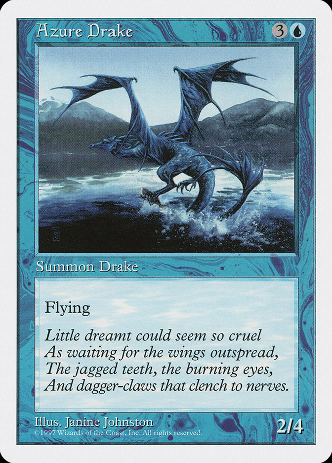 Azure Drake [Fifth Edition] | KingTCG.ca