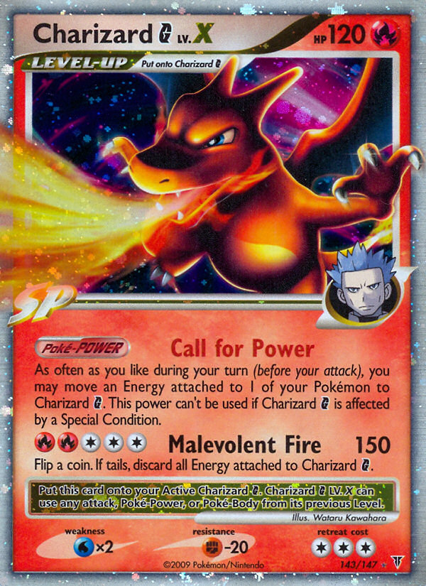 Charizard G LV.X (143/147) [Supreme Victors] | KingTCG.ca