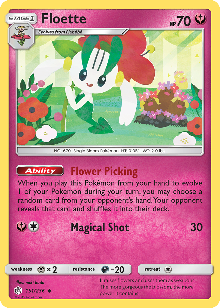 Floette (151/236) [Sun & Moon: Cosmic Eclipse] | KingTCG.ca