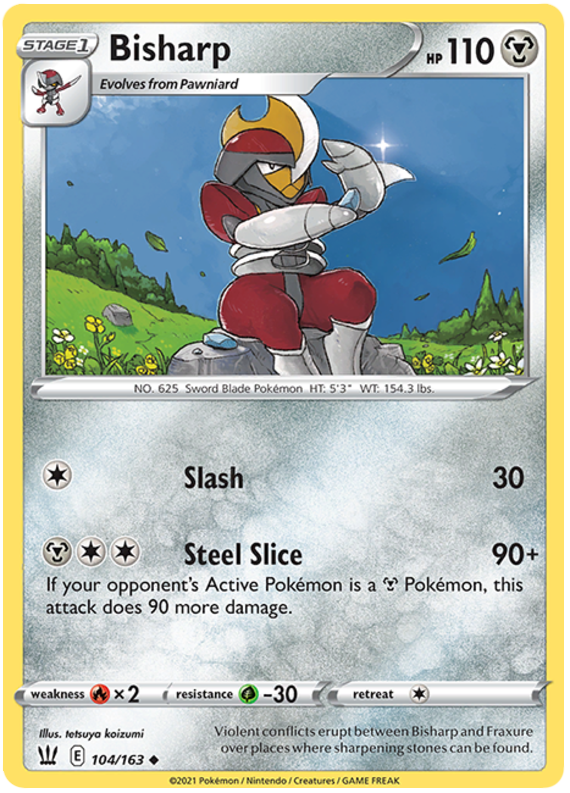 Bisharp (104/163) [Sword & Shield: Battle Styles] | KingTCG.ca