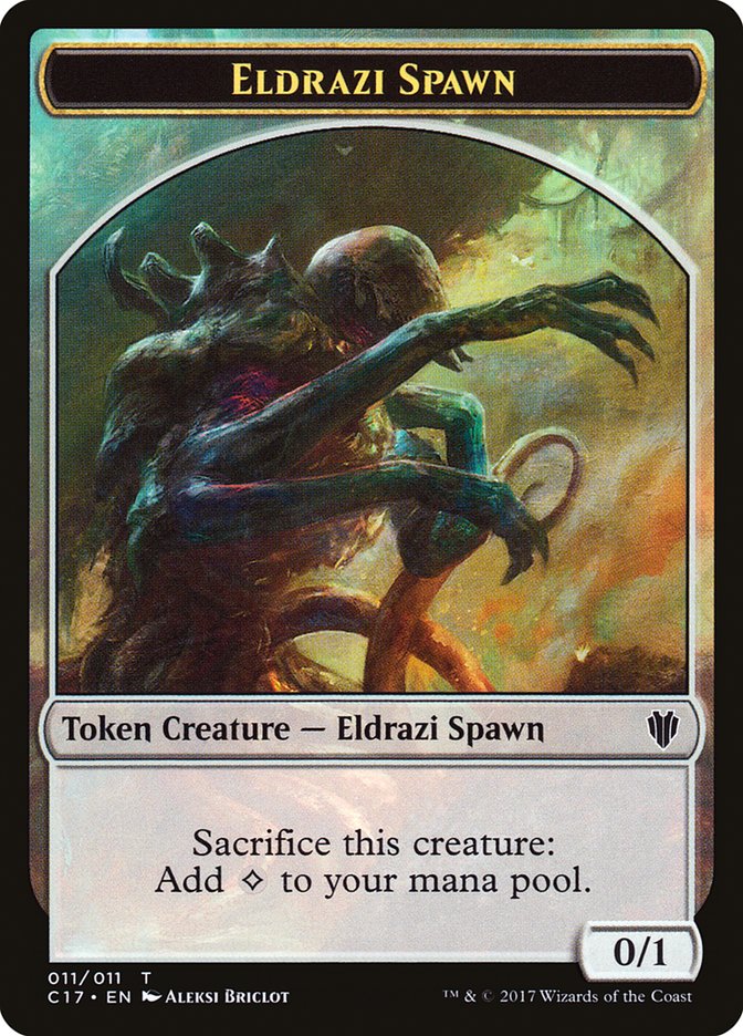 Eldrazi Spawn Token [Commander 2017 Tokens] | KingTCG.ca