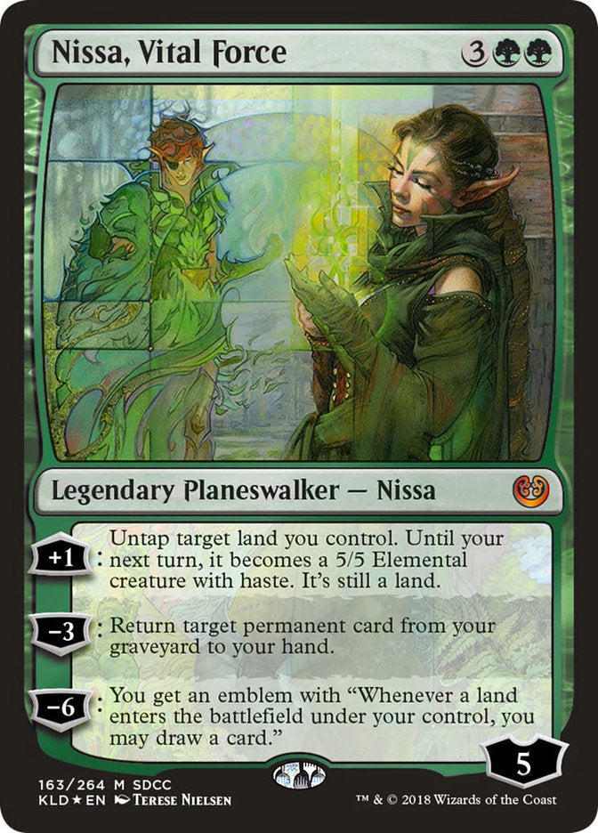 Nissa, Vital Force (SDCC 2018 EXCLUSIVE) [San Diego Comic-Con 2018] | KingTCG.ca