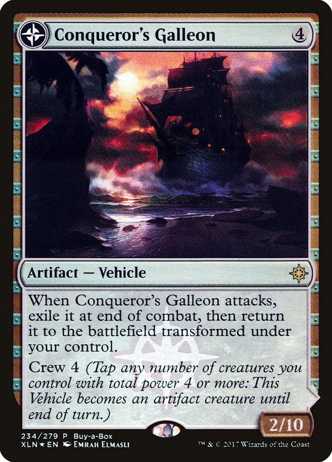 Conqueror's Galleon // Conqueror's Foothold [XLN Treasure Chest] | KingTCG.ca