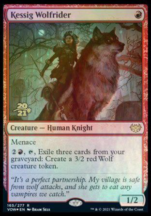 Kessig Wolfrider [Innistrad: Crimson Vow Prerelease Promos] | KingTCG.ca