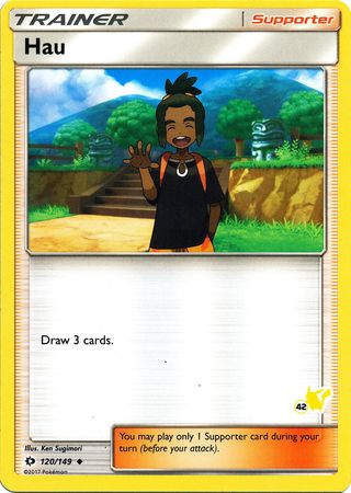 Hau (42/60) [Battle Academy: Pikachu Deck] | KingTCG.ca