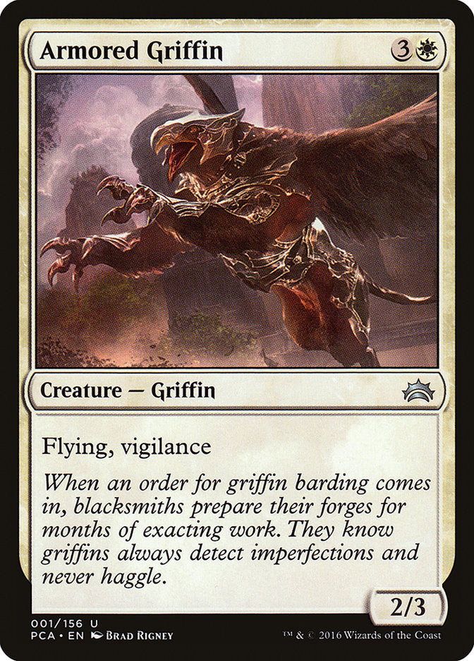 Armored Griffin [Planechase Anthology] | KingTCG.ca