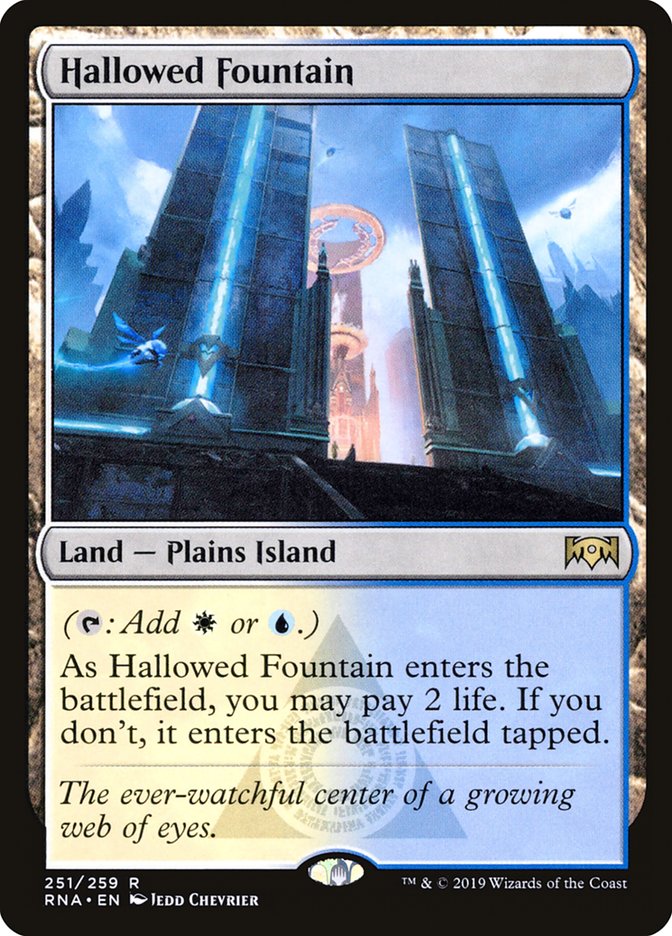 Hallowed Fountain [Ravnica Allegiance] | KingTCG.ca